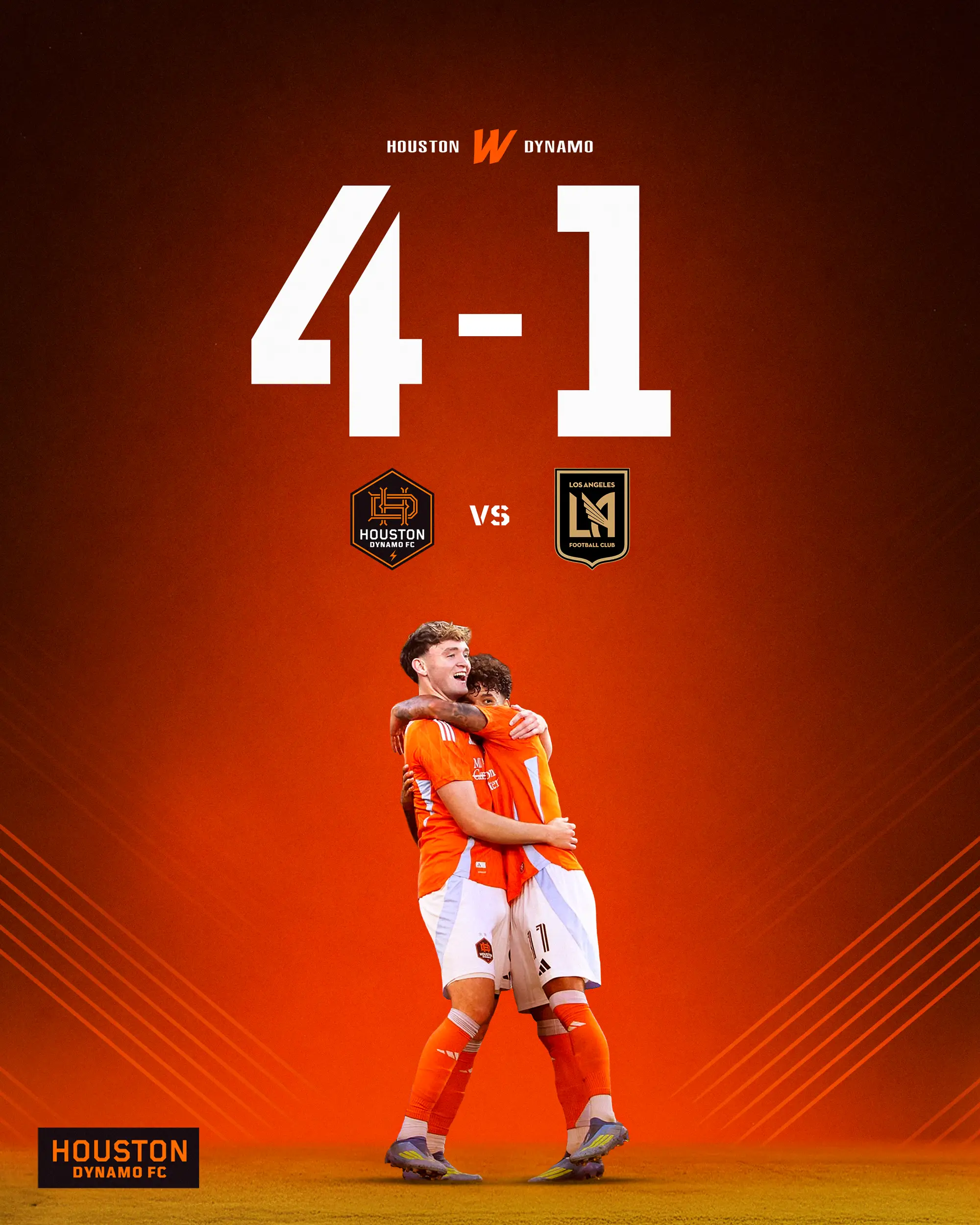 Houston Dynamo Score Graphic (Not Commisioned, Just for Fun)